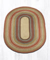 Cottage Style Braided Rug – Honey/Vanilla/Ginger Tones by Earth Rugs