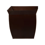 Nearly Natural 0814-MD-S1-BZ 11.75” Fluted Metal Square Planter, Bronze