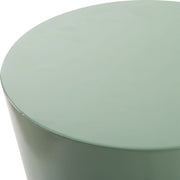 Uttermost 50071 Sabetha High Gloss Drink Table in Sea Foam Green Sculptural Design