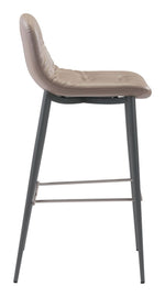 Zuo Modern – Tangiers Barstool 2-Pack, 40.2