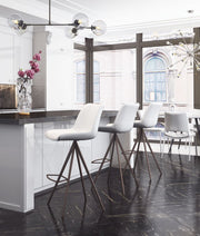 Zuo Modern Barstools Set of 2, 42.7