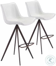 Zuo Modern Aki Barstool Set, 42.7