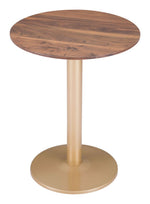 Luxury Round Dining Table with Wood Finish