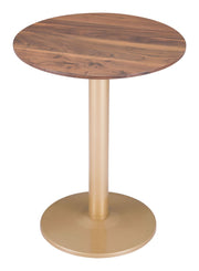 Luxury Round Dining Table with Wood Finish