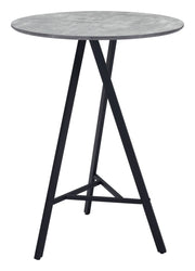 Compact Industrial Bistro Table by Zuo Modern