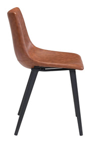 Upholstered Dining Chairs for Dining Room or Office – Brown