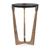 Bohdi brass outdoor table