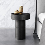 Zuo Modern Watson Side Table – Sleek Matte Black Finish
