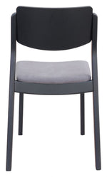 Desdamona Gray Velvet Dining Chairs for Modern Interiors – Set of 2