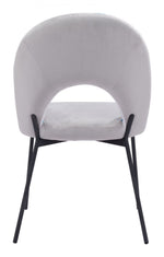Printed Velvet Dining Chairs for Dining Room or Café