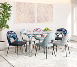 Decorative Dining Chairs – Artistic Print Upholstery