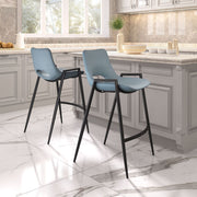 Zuo Desi Azure Gray Counter Stools – 35.6