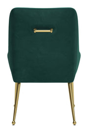 Luxury Green Velvet Dining Chair – Stylish Accent Seating