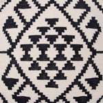 Artisan-Style Ottoman – Cozy Cotton & Foam Cushion