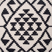 Artisan-Style Ottoman – Cozy Cotton & Foam Cushion