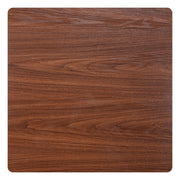 Valleta Brown Faux Wood Bar Table – Modern Indoor Dining Accent