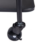 Black Steel Frame Bar Cart – Elegant and Functional Design