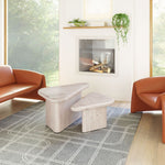 Indoor Accent Coffee Tables with Triangular Design