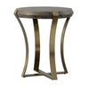 Modern Brass Leg Side Table for Living Room by Uttermost