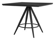 Small Space Dining Table – Square MDF Top & Steel Legs