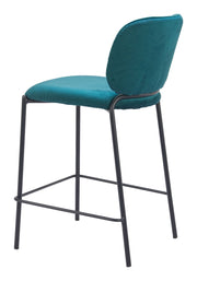 Luxury Velvet Counter Seating for Home or Commercial Use
