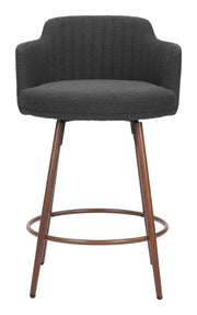 360-Degree Swivel Counter Chairs with Padded Seat