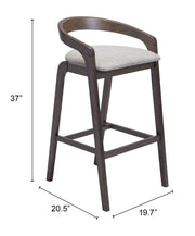 Troy Modern Bar Chair – 37