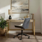 Maker Office Chair – Adjustable Faux Leather Desk Chair By Zuo Modern