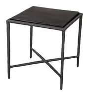 Minimalist Black Accent Table for Bedroom or Lounge