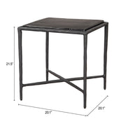 Stylish Modern Side Table with Rubber Feet Protection
