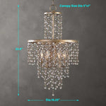 Large Elegant Chandelier for High Ceilings and Open Spaces