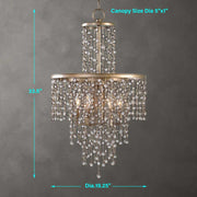 Large Elegant Chandelier for High Ceilings and Open Spaces