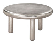 Arian Contemporary Coffee Table – Sustainable Silver Living Room Centerpiece