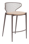 Taupe & Brown Counter Stool Set for Modern Kitchens