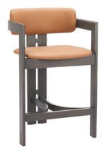 Brown Modern Counter Stool for Residential and Hospitality Use