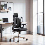 Modern Ergonomic Office Chair – Chrome Base by Zuo Modern