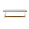 Antique Gold Entryway Bench – Glamorous 60-Inch Seating by Uttermost