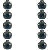Pack of 10 Mini Lamp Bulb Holders – Plastic Screw Posts