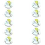 Lamp Bulb Holder – Porcelain 1.25" Pack of 10 Classroom Electrical Experiment Receptacles By GSC International Inc.