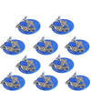 Plastic Lamp Bulb Holder Disc – Pack of 10 for Classroom Experiments