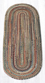 random oval braided rug rug