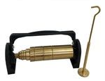 Slotted Weight Set 7.5"H Brass & Metal, 12-Piece Physics Lab Tool for STEM Experiments By GSC International Inc.