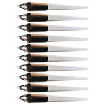 Neon Demonstration Wand 9"H Borosilicate Glass Gas Discharge Tube Electrical Field Lab Pack of 10 By GSC International Inc.