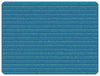 Carpets for Kids KIDSoft Subtle Stripes Tonal Solid Classroom Rug Blue, Teal, Rectangle