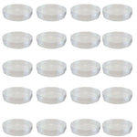 50mm Polystyrene Petri Dish with Lid 2.35" L– Pack of 20 by GSC International