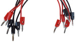 Stacking Banana Plug Test Leads for Electricity Experiments