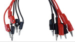 Alligator Clip Lab Connector Cords for Circuit Experiments