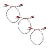 24 Inch Alligator Clip to Alligator Clip Test Leads (6 Pack)