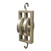 50mm Double Parallel Pulley with Hooks Top and Bottom