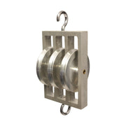 Three-Wheel Physics Pulley for Force and Motion Labs